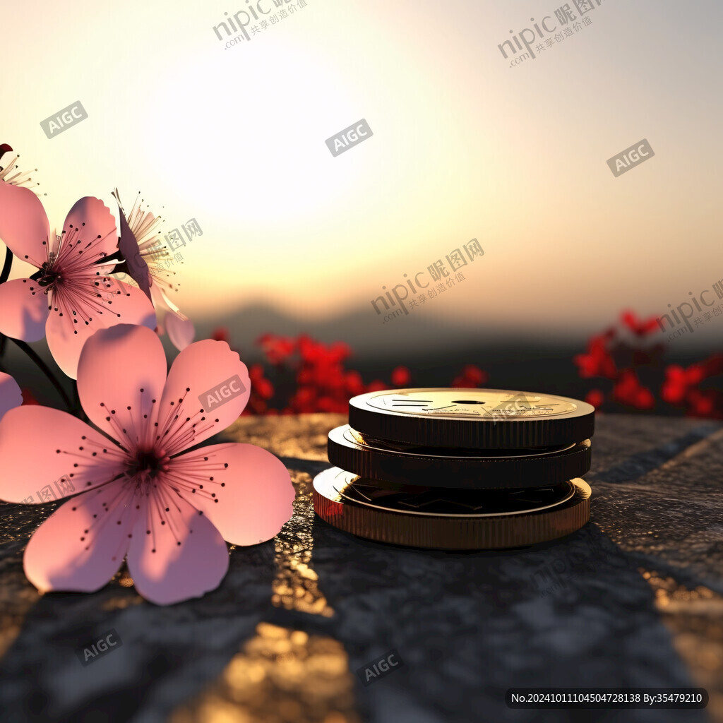 化妝品包裝桃花櫻花