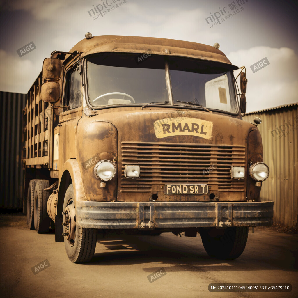 老式大卡轎車