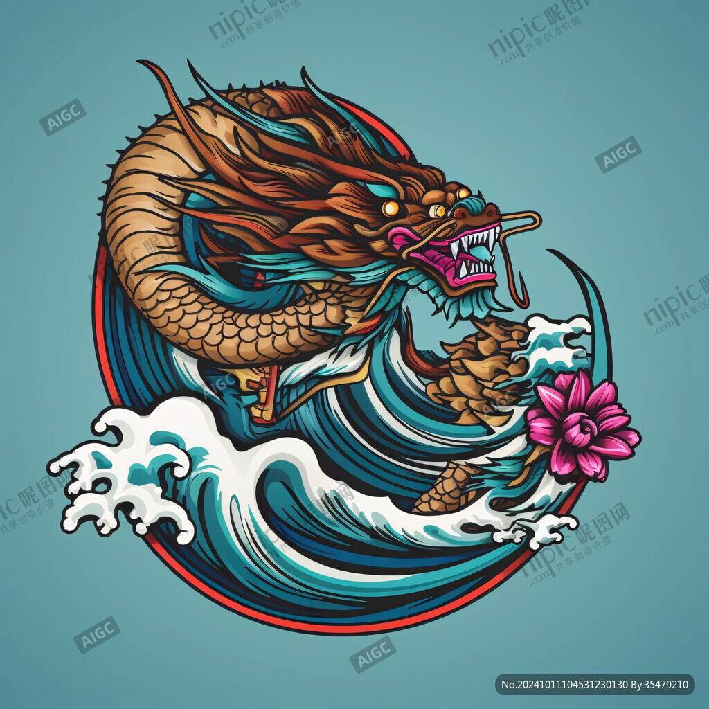 國潮風蛟龍得水