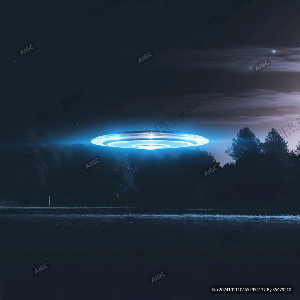 飛碟科幻電影背景