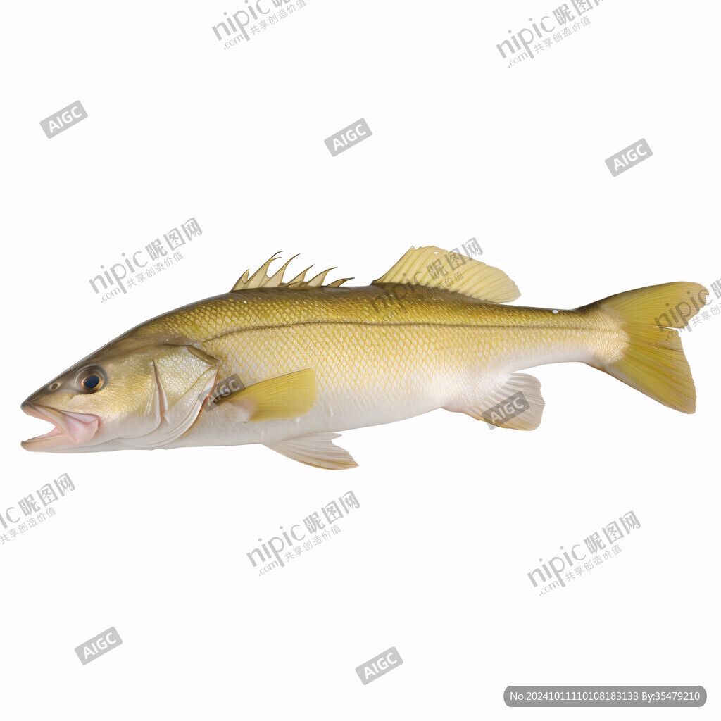 黃刺魚素材