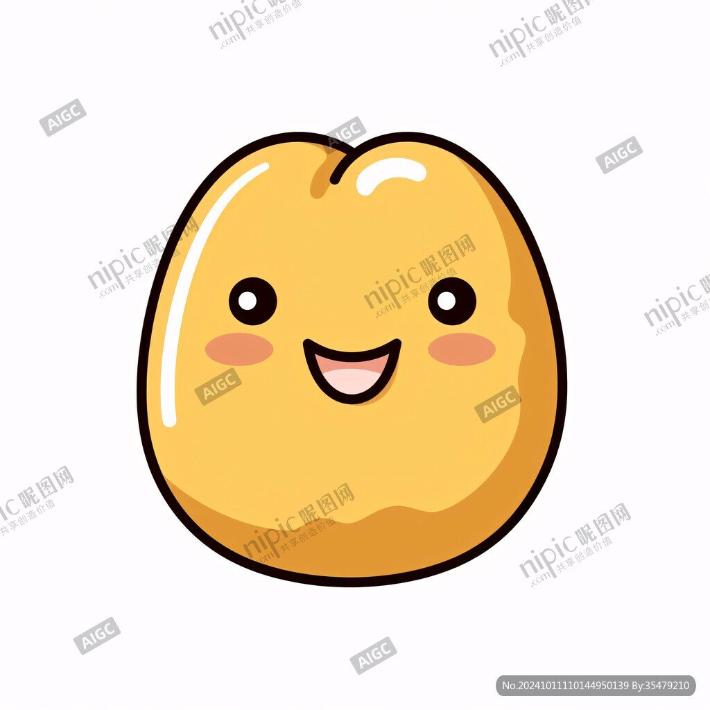 笑臉薯素材