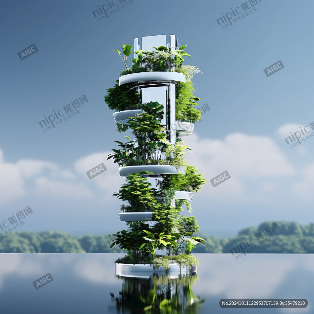 空中花園素材