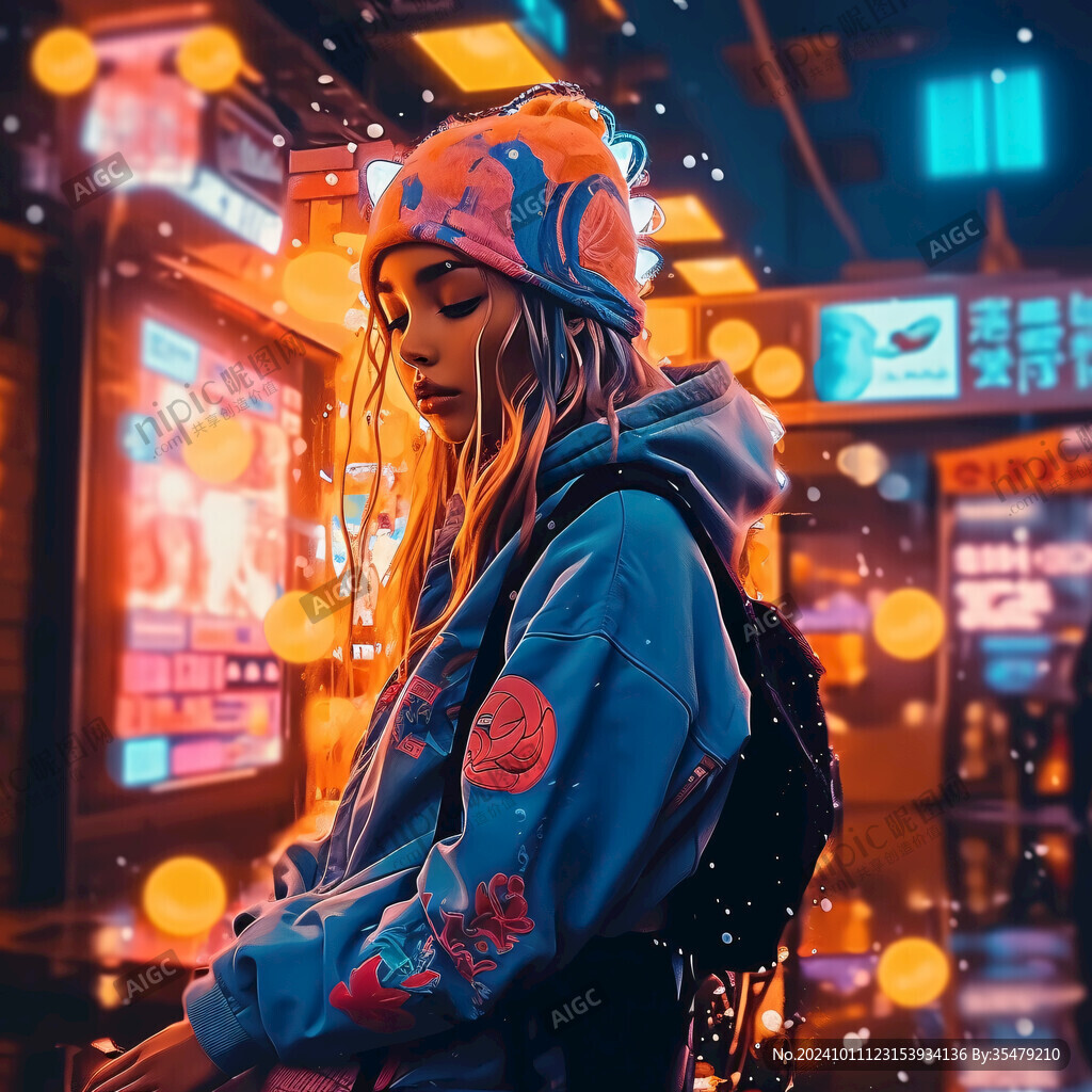 賽博朋克潮流人物