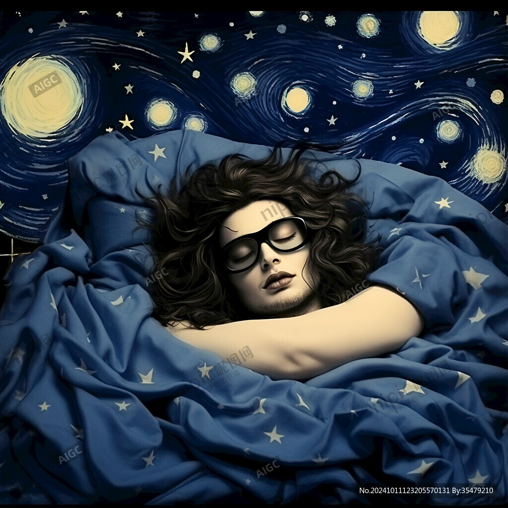 夢幻夜晚立體畫