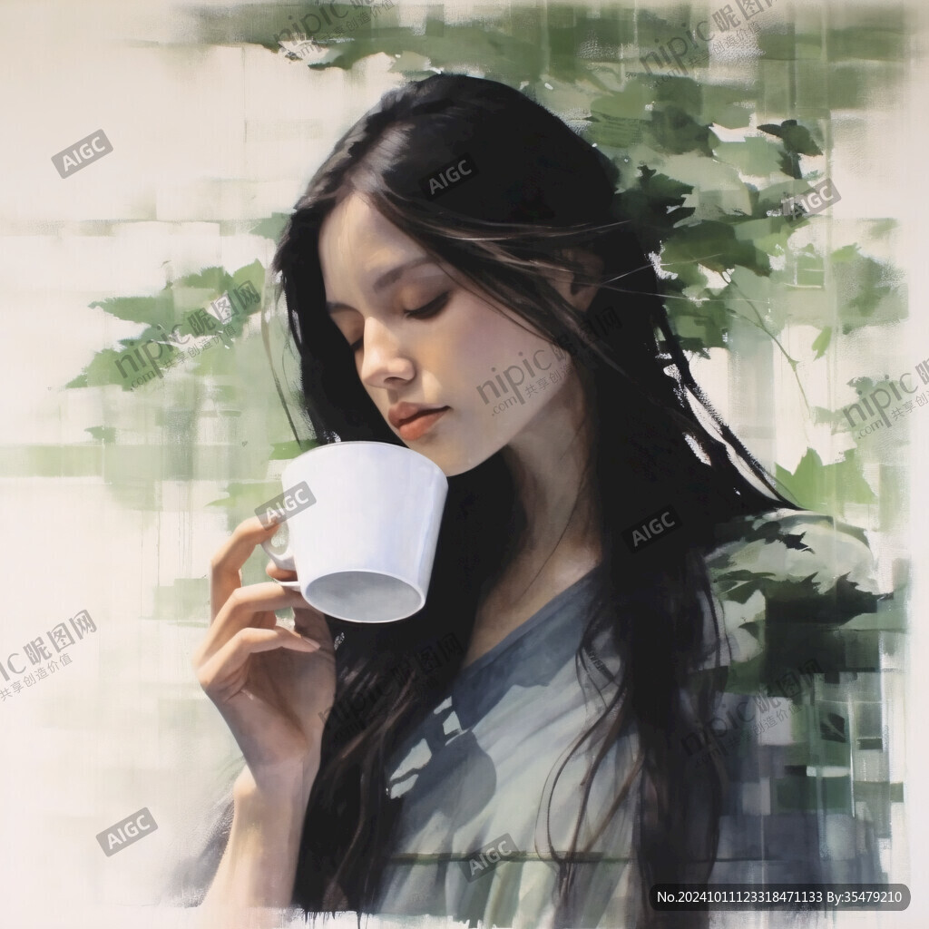 數(shù)字油畫插畫設(shè)計(jì)