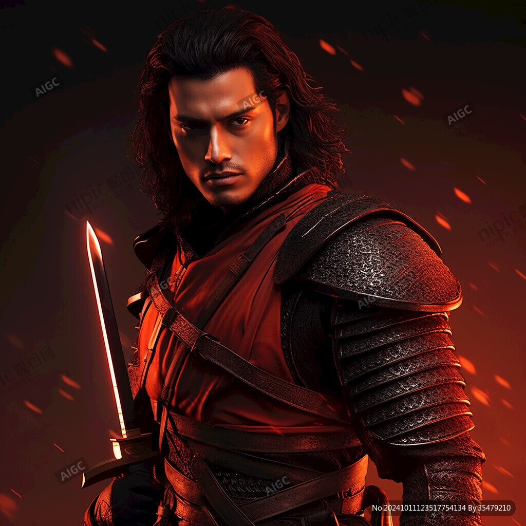 秦代武士頭像