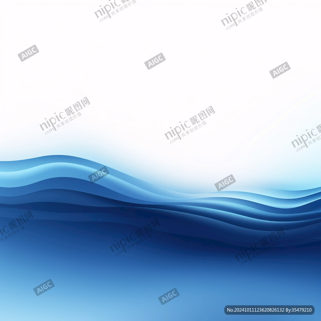 藍色波浪封面