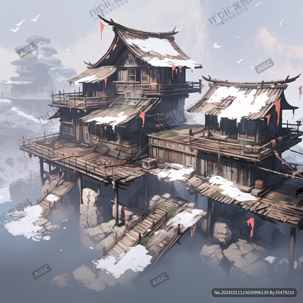 古風(fēng)國風(fēng)建筑