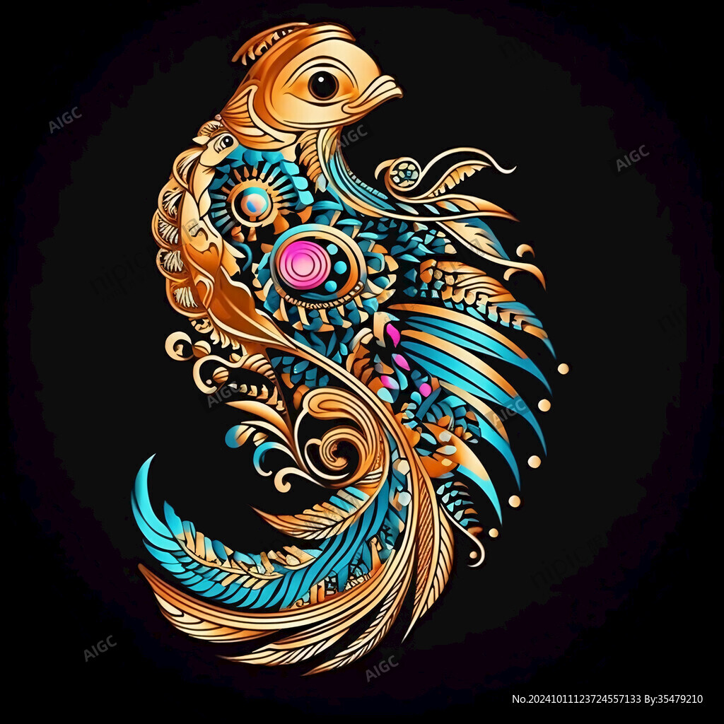 科技風(fēng)孔雀