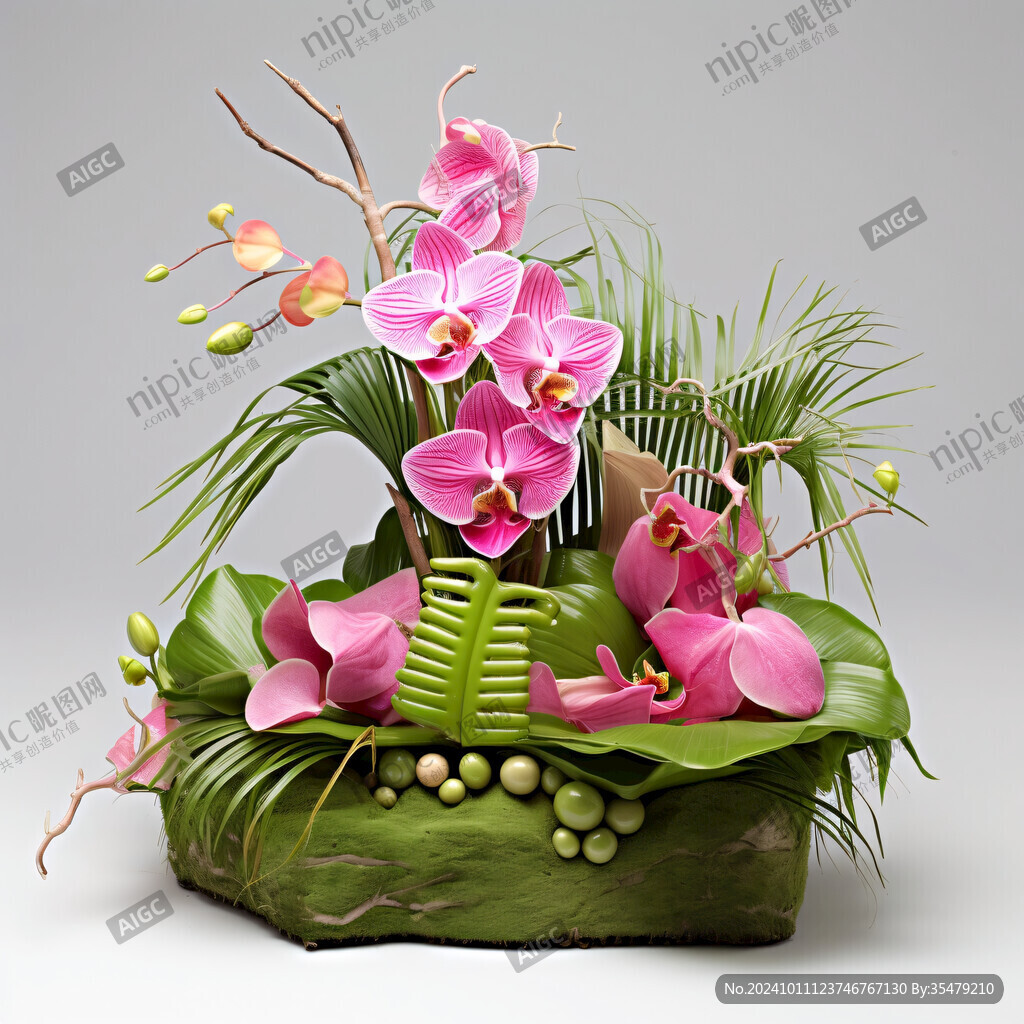 蘭花組合設(shè)計
