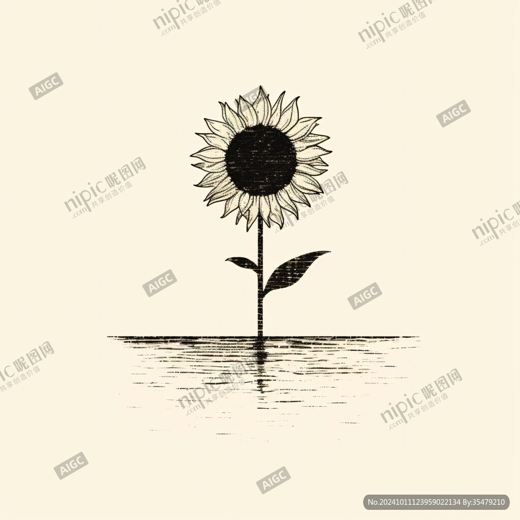葵花圖