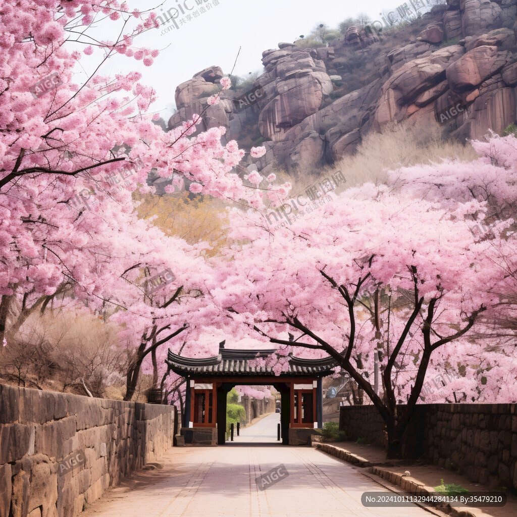 櫻花節(jié)門樓
