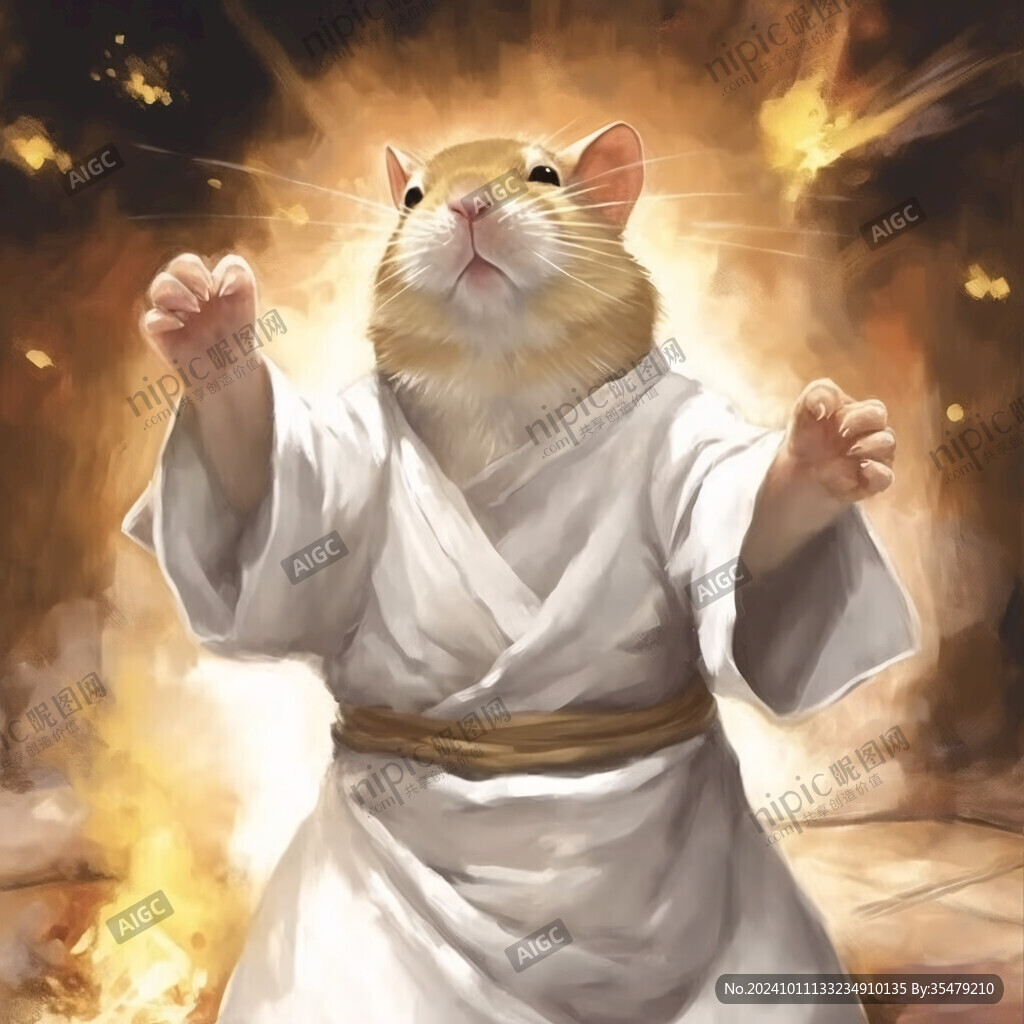 手繪勇敢的貓咪插畫