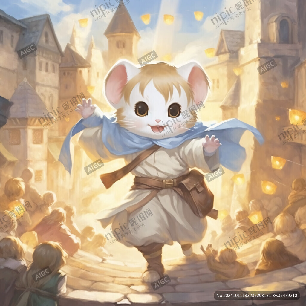漫畫老鼠插畫