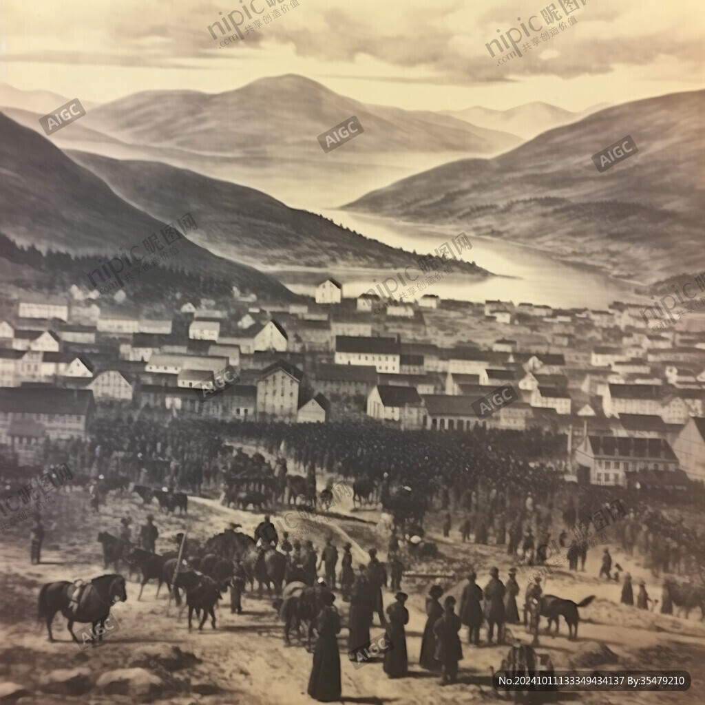 草原人民生活場景