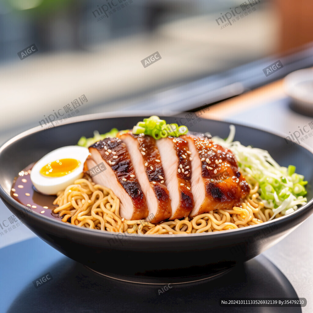 叉燒撈面