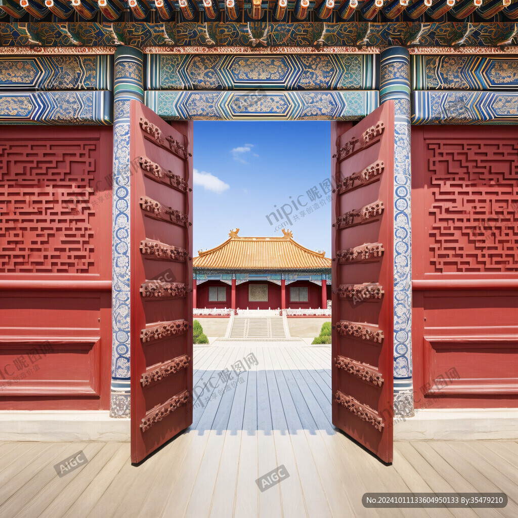 皇家建筑宮門