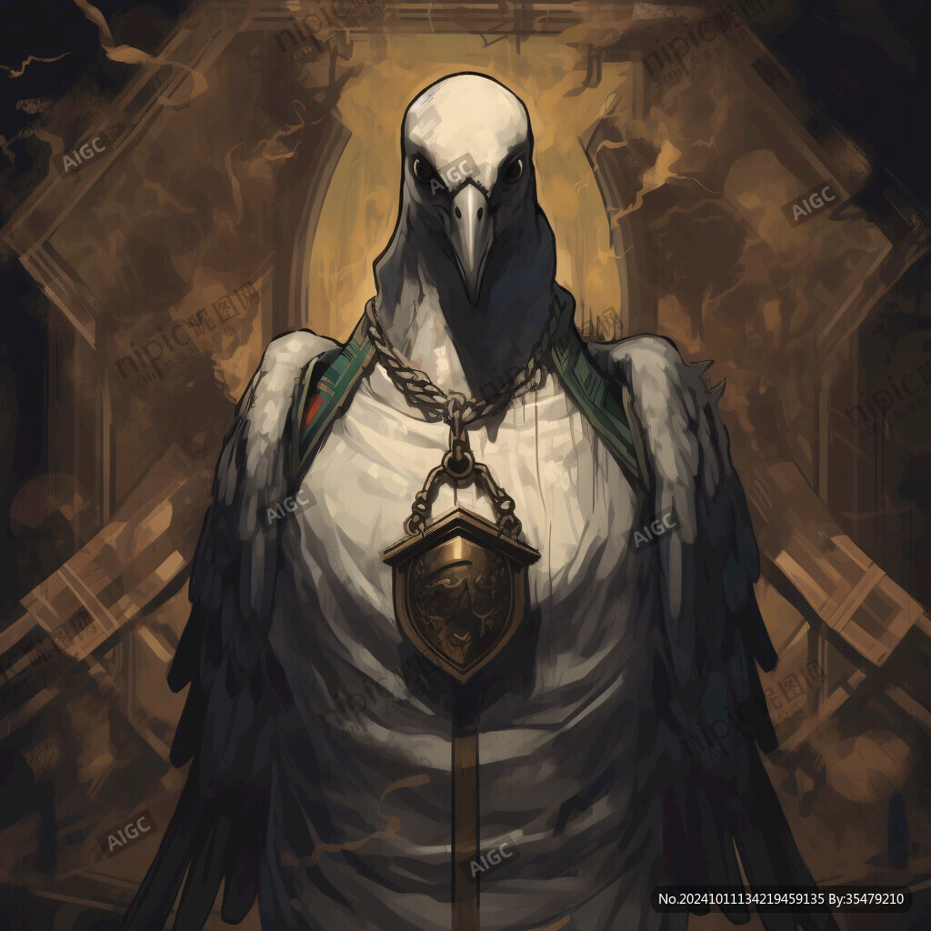 鳥人插畫