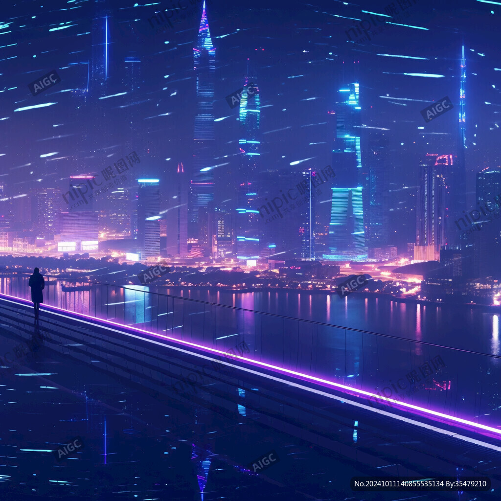 跨越未來led背景