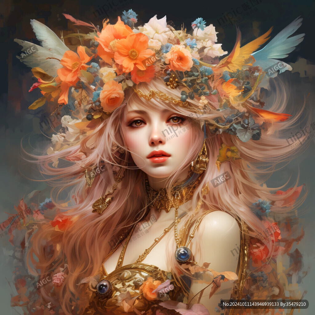 寫實唯美插畫