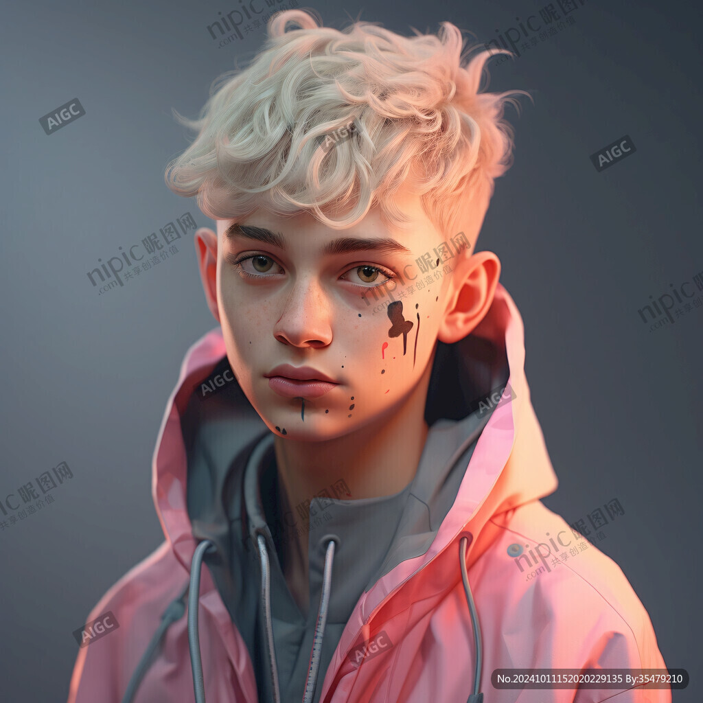 寫實雙魚男孩