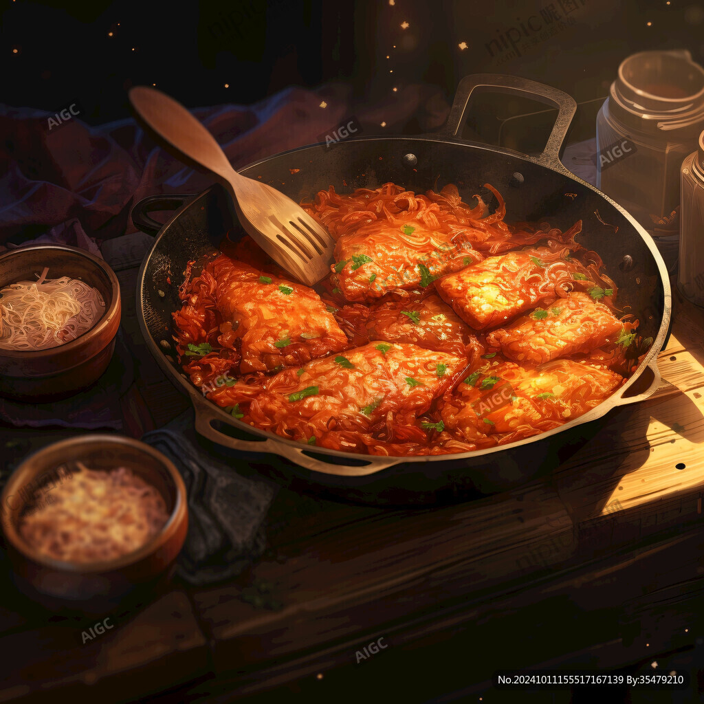 肉粘飯插畫