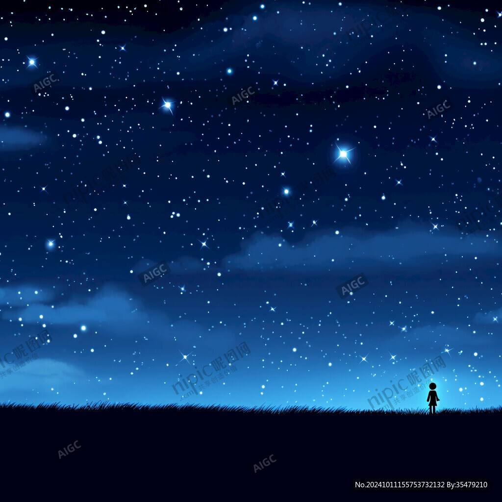 星空下的少年