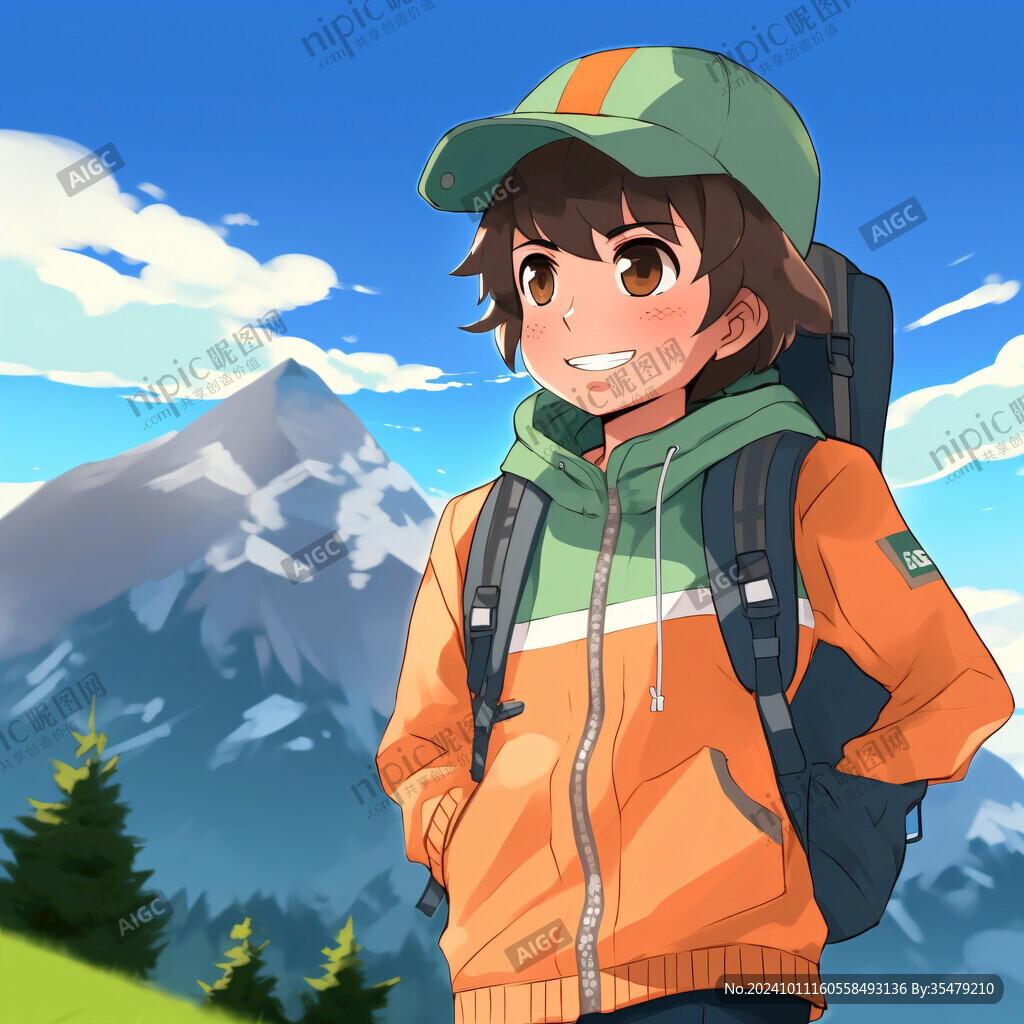 q版珞巴族男孩