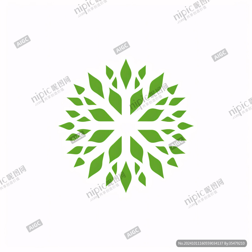 葉子盛開logo