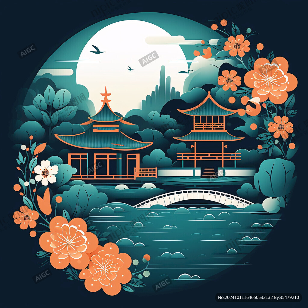 城市國(guó)風(fēng)插畫