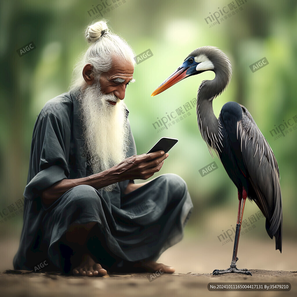 老智者插畫