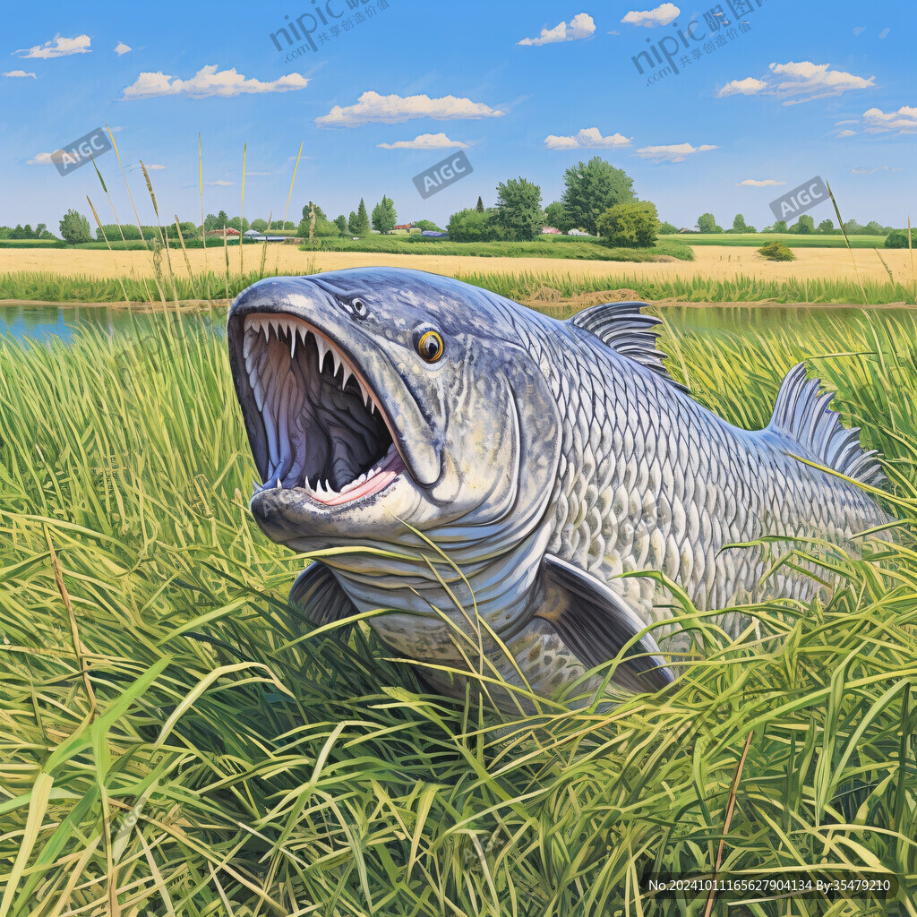 保護魚資源雕塑