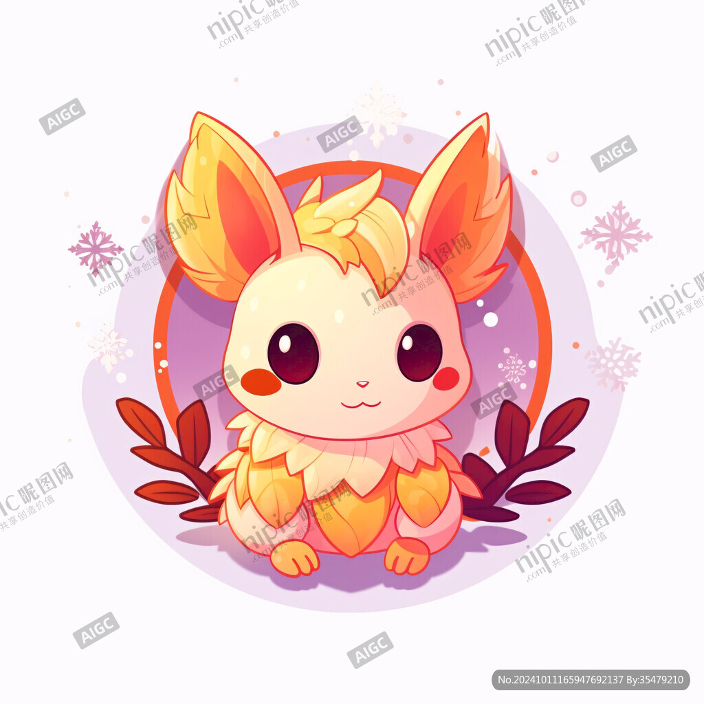 q版可愛卡通龍神獸