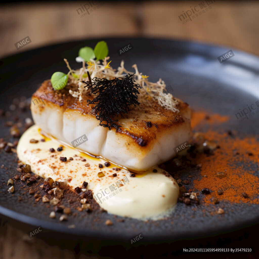 美食黑松露銀鱈魚