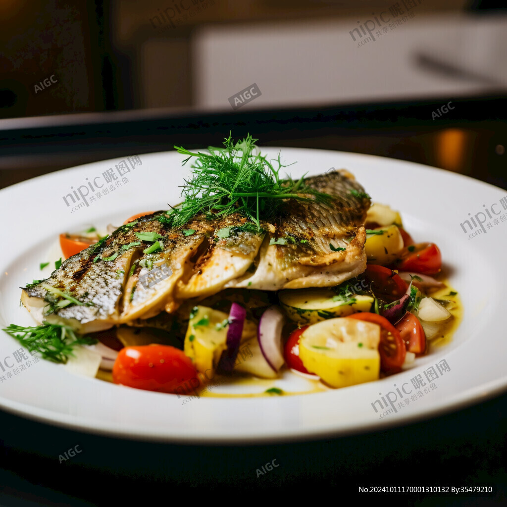 西餐鯧魚