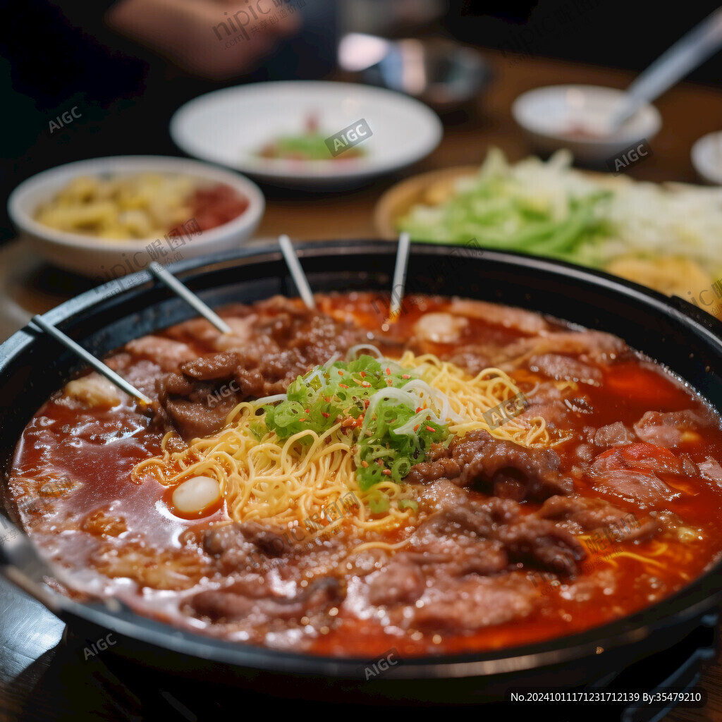 首爾辣牛肉粉絲湯