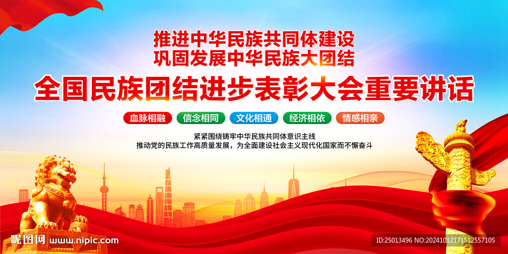 全國民族團結進步表彰大會精神