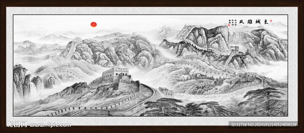 長(zhǎng)城國(guó)畫