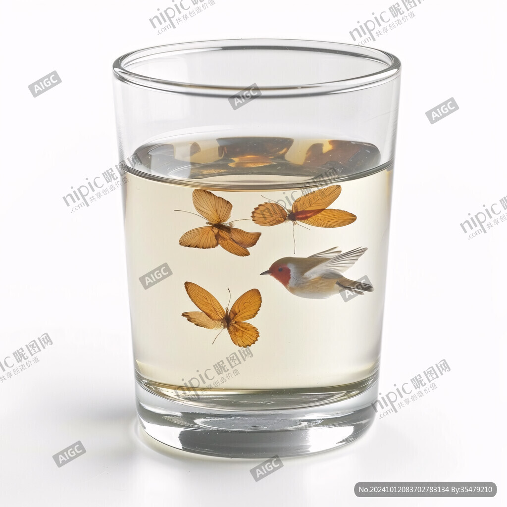 玻璃杯插畫(huà)