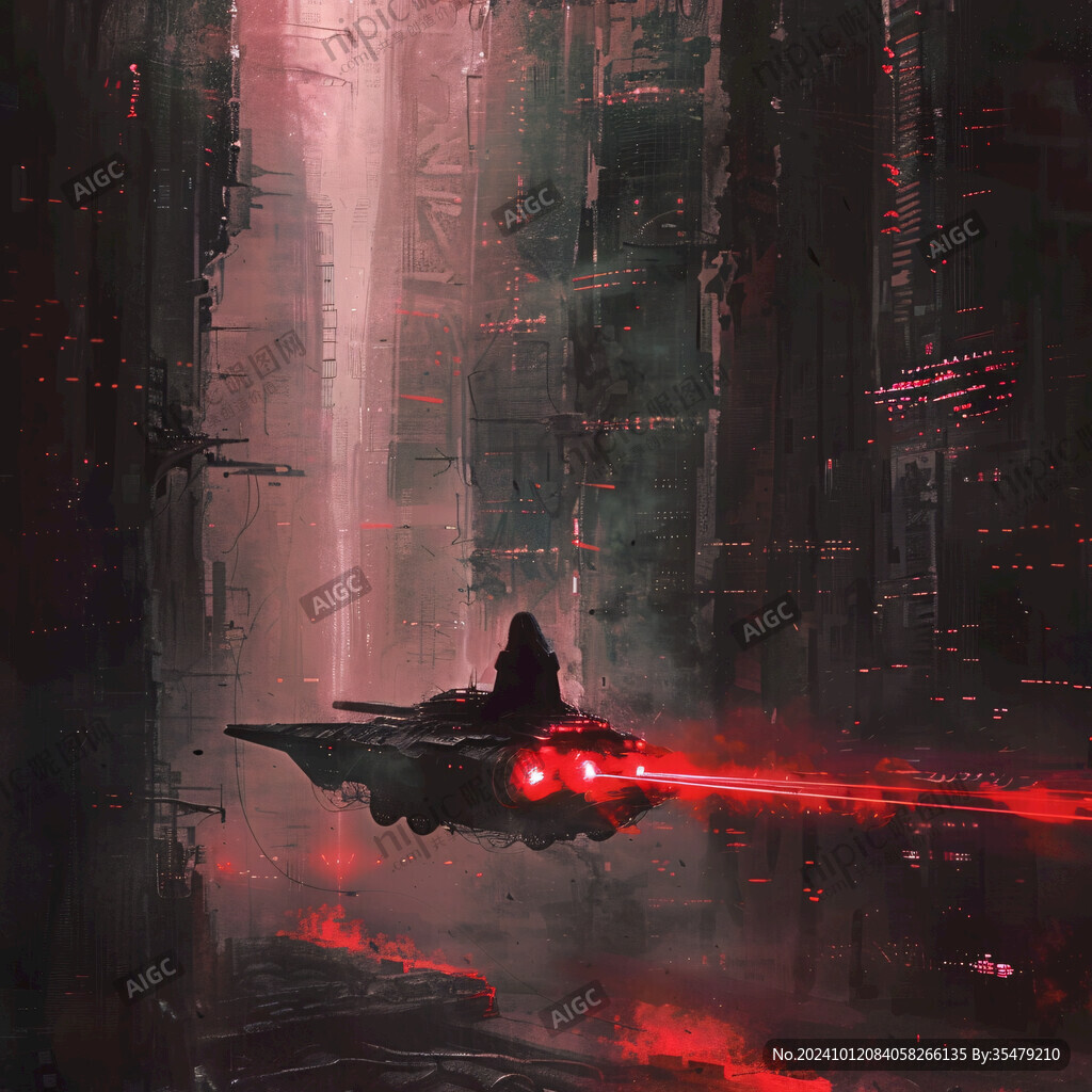 科幻題材插畫