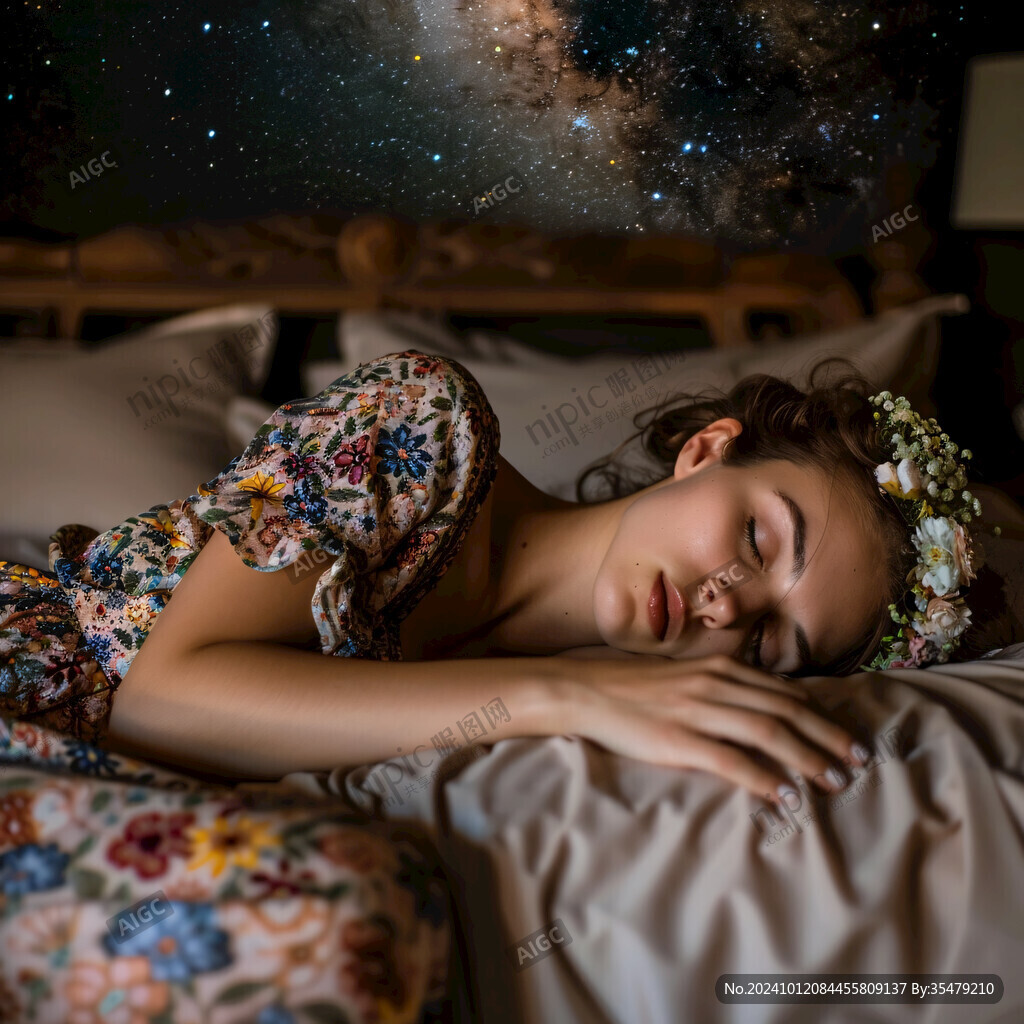 夜幕下的睡美人