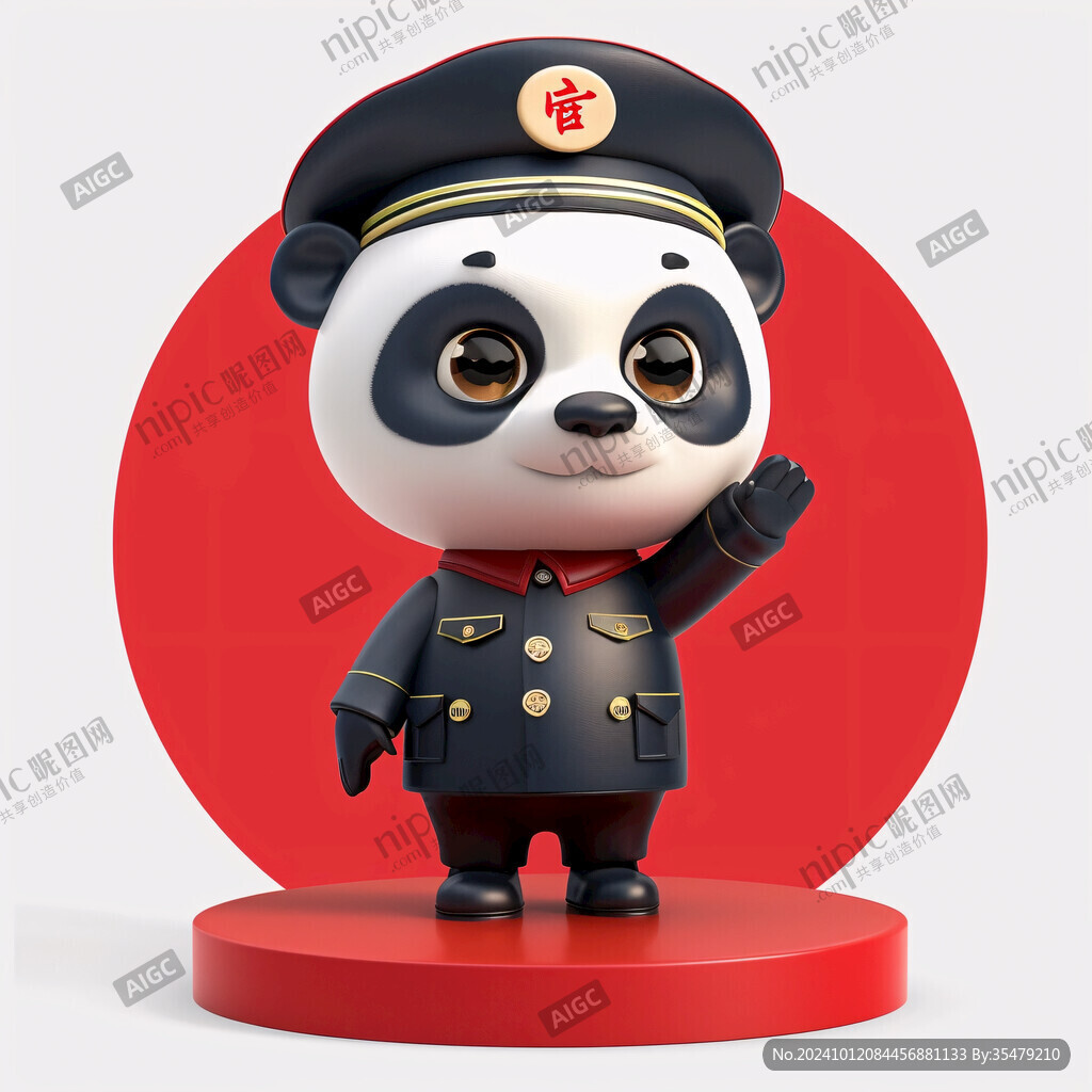 熊貓卡通ip形象