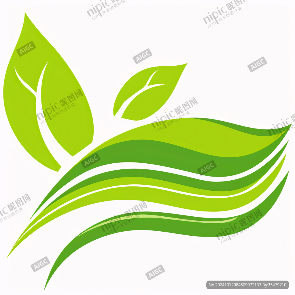 葉片葉子綠葉logo