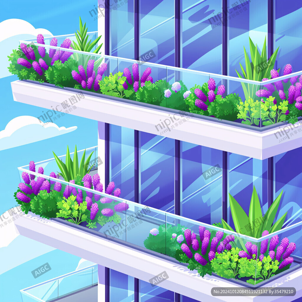 空中花園素材