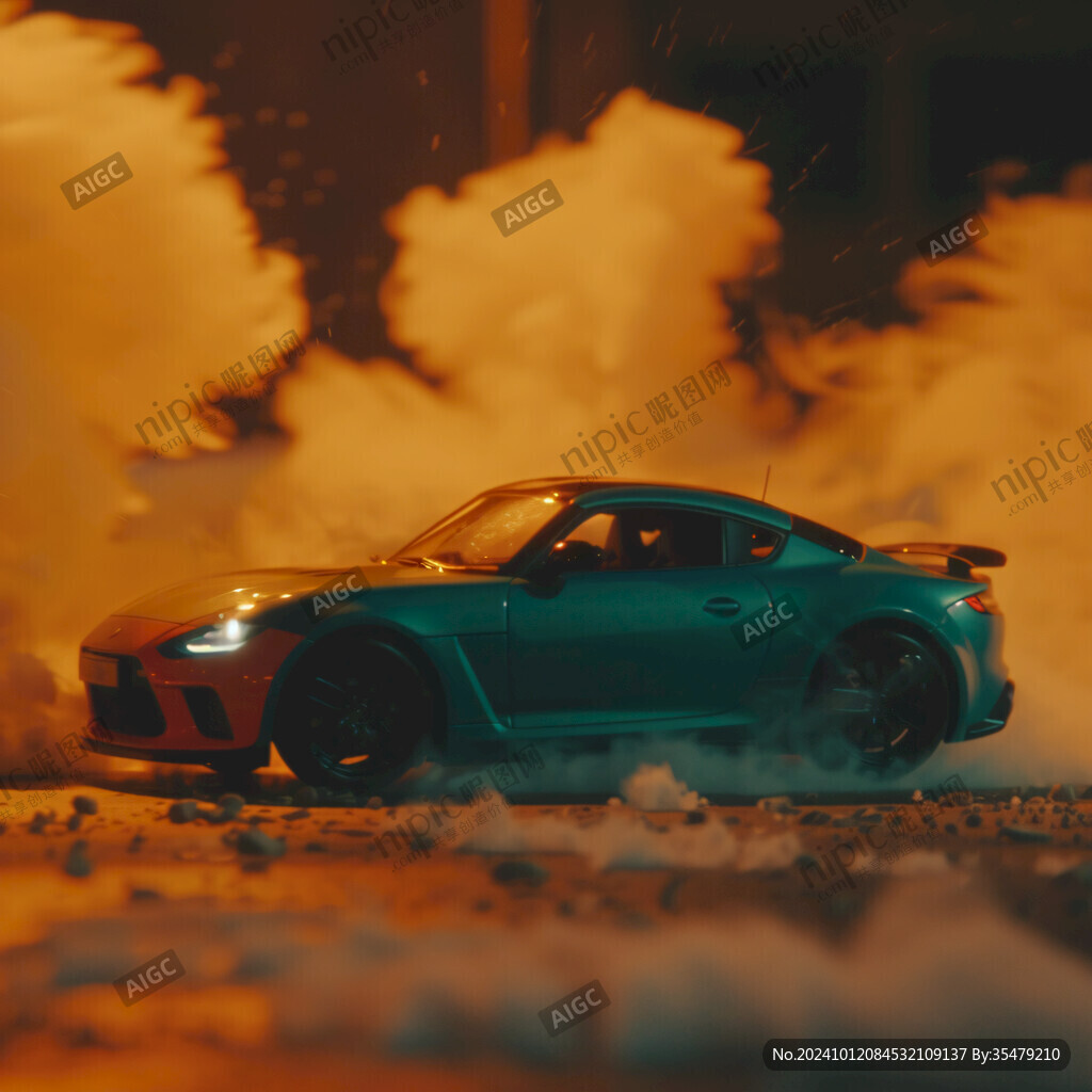 小車(chē)跑車(chē)賽車(chē)噴漆動(dòng)感