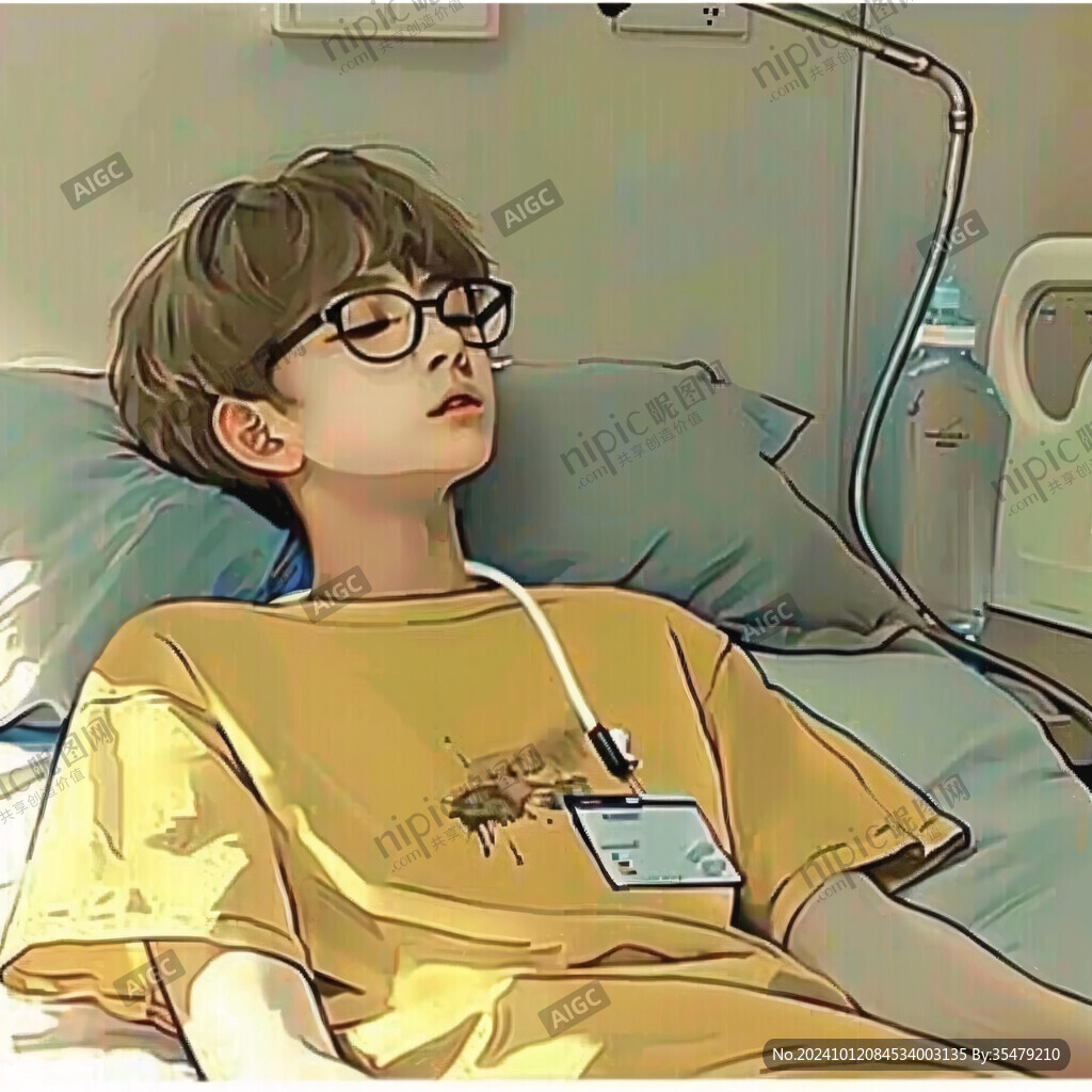 手繪追光的少年
