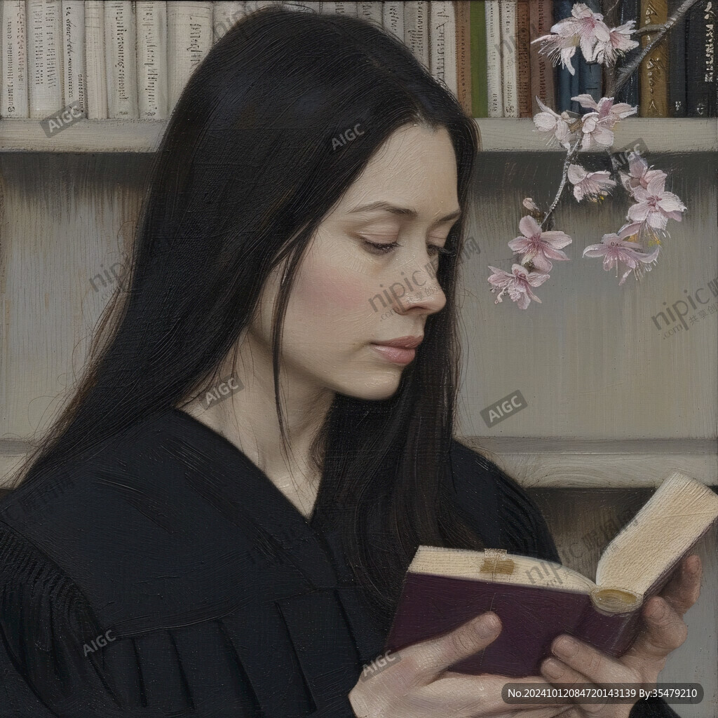 知性讀書女人女性