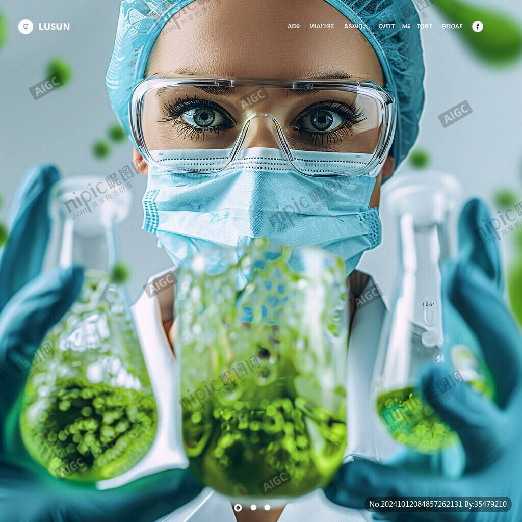 生物技術廣告素材