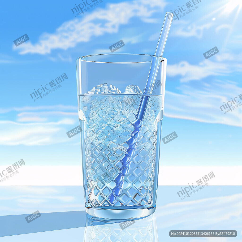 水杯插畫